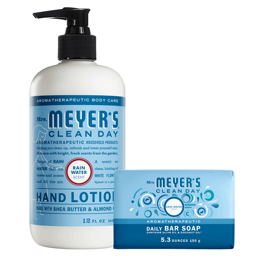 069aa6f0-d0c0-579e-901c-b44c8ab967e3.png Rain Water Bar Soap & Hand Lotion Set - Image 1