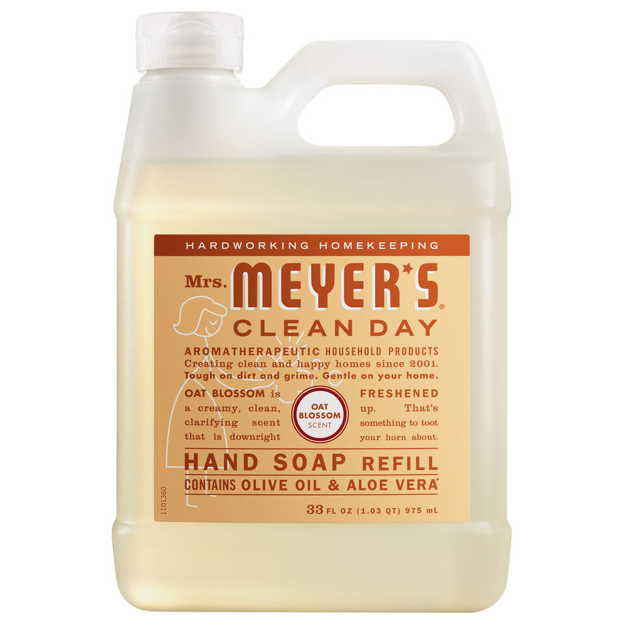 9c8502ae-22da-5ff6-9c35-83ce9eae7182.jpg Oat Blossom Liquid Hand Soap Refill - Image 1