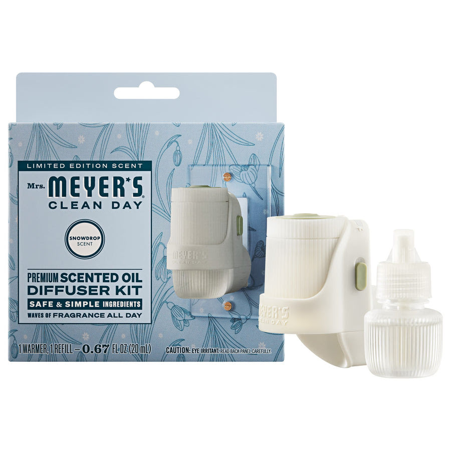eae163ed-a201-5971-8b3d-8897e583af0b.jpg Snowdrop Plug In Scented Oil Warmer With Refill - Image 1